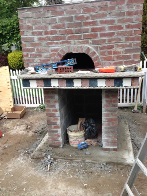 brick pizza oven kit