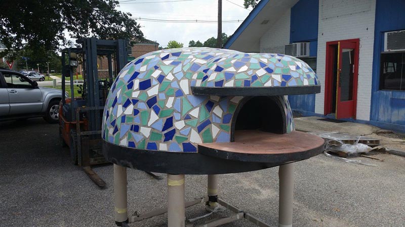 commercial wood fired oven