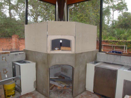 outdoor kitchen pizza oven