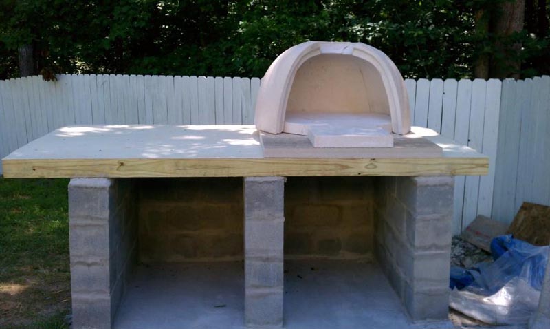 pizza oven construction