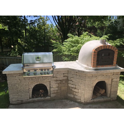 The "Classic" Portuguese Brick Pizza Oven NEW GENERATION