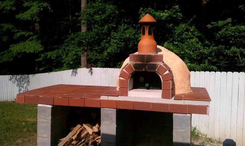 pizza oven chimney