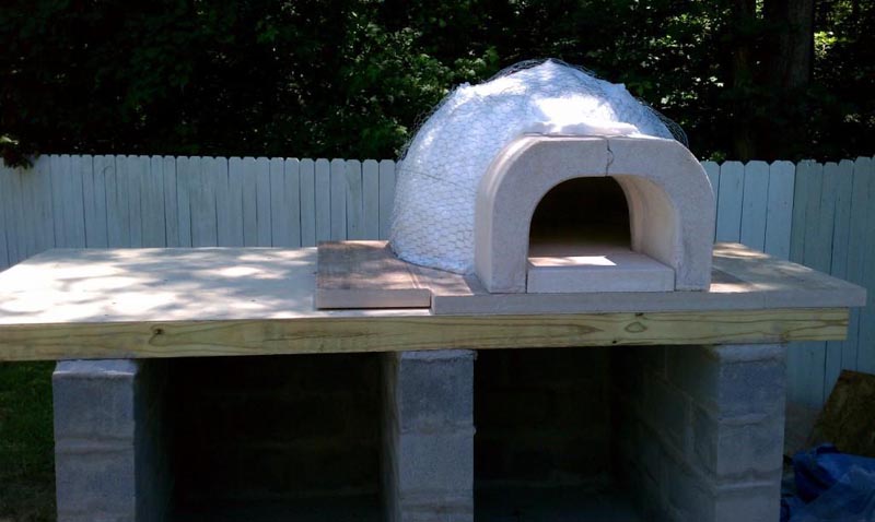 pizza oven insulation