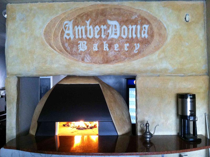 amberdonia wood oven